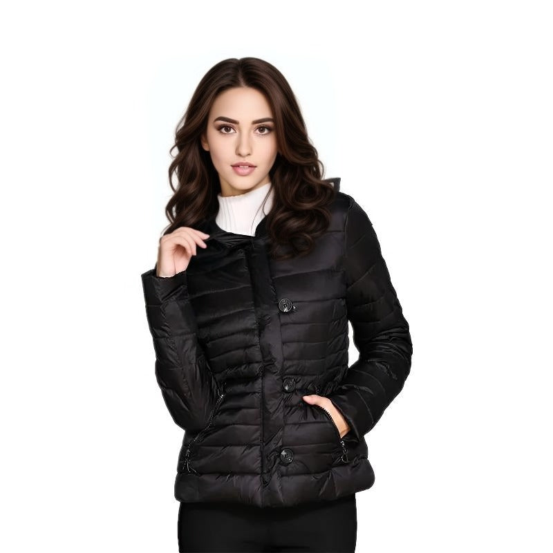 "Velvéra Puff" Jacket for Women - Cozy and Stylish - Coats, Womenswear Comfortable Fashion