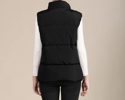 "Glide Vest" Womenswear Jackets Coats, All season Jacket Comfort Fabric Lightweight Polyester Casual Elegance Everyday Fit Piece Comfort Fabric