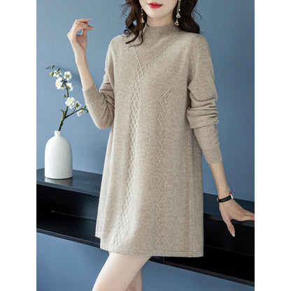 Mid-length Sweater Women's Inner Wear Woolen Skirt